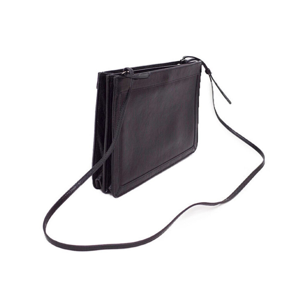 Balenciaga Navy Blue Pouch Bag - Picture 2 of 9